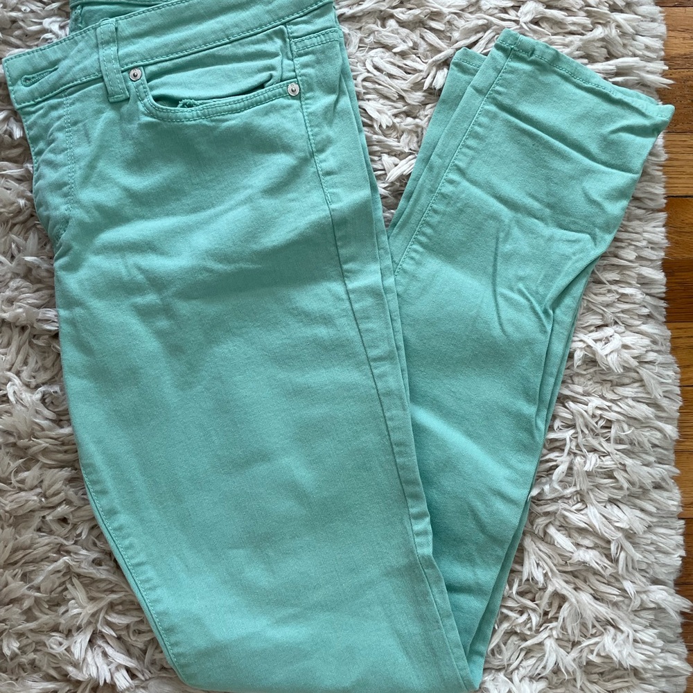 Mint Green Skinny Joe’s Jeans